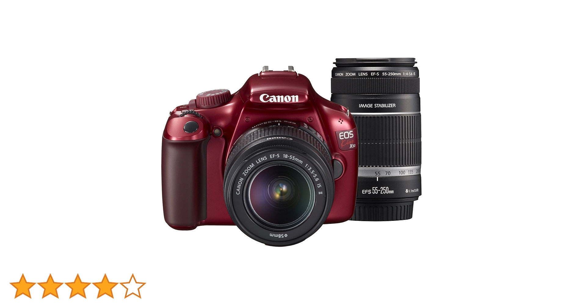 Amazon | Canon デジタル一眼レフカメラ EOS Kiss X50 ダブルズーム